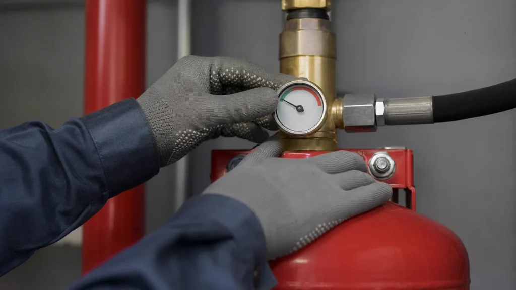 Эксплуатация модулей газового пожаротушения. Проблемы контроля утечек